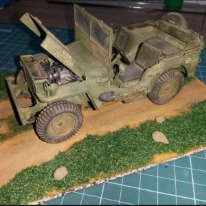 Papercraft / maquete de papel do Jeep Willys Overland
