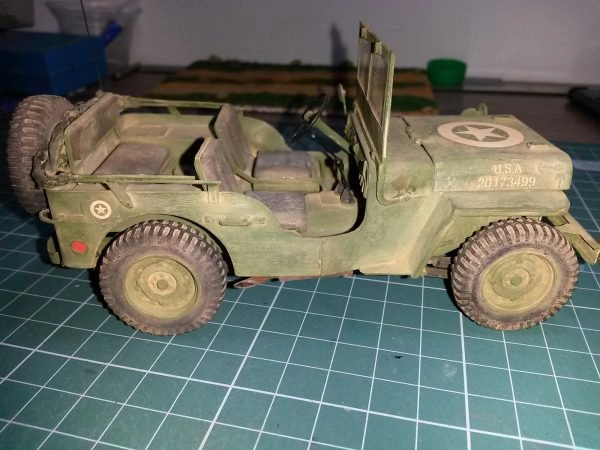 Papercraft / maquete de papel do Jeep Willys Overland