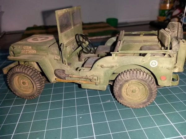 Papercraft / maquete de papel do Jeep Willys Overland