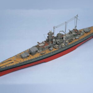 Papercraft / maquete de papel do couraçado alemão Scharnhorst