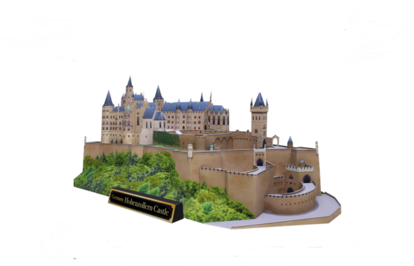 Papercraft / maquete de papel do castelo Hohenzollern