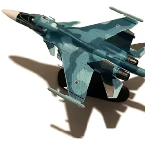 Papercraft / maquete de papel do avião Sukhoi SU-34