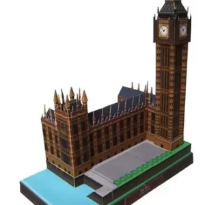 Papercraft / maquete de papel 3D do Big Ben, em Londres