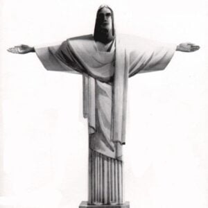 Papercraft / maquete de papel 3D do Cristo Redentor