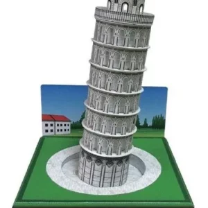 Papercraft / maquete de papel 3D da Torre de Pisa