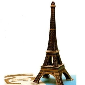 Papercraft / maquete de papel 3D da Torre Eiffel, em Paris