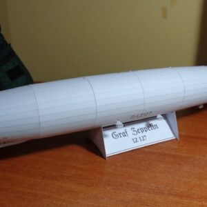 Papercraft / maquete de papel 3D do dirigível Graef Zeppelin