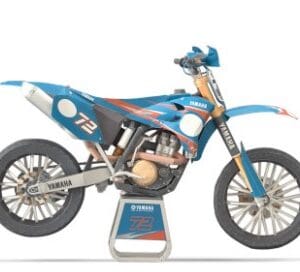 Papercraft / maquete de papel 3D na moto Yamaha YZ 450FM