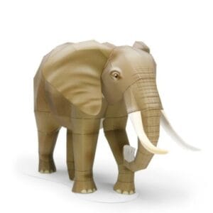 Papercraft / maquete de papel 3D do elefante