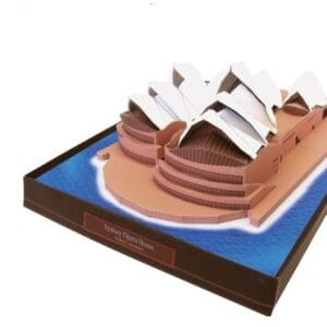 Papercraft / maquete de papel do Sidney Opera House (Austrália)