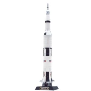 Papercraft / maquete de papel do foguete Saturn V