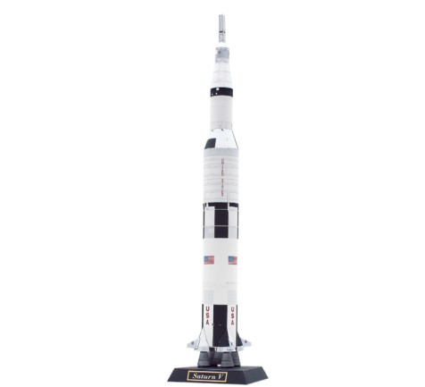 Papercraft / maquete de papel do foguete Saturn V